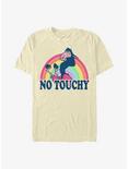 Disney The Emperor's New Groove Rainbow Kuzco No Touchy T-Shirt, NATURAL, hi-res