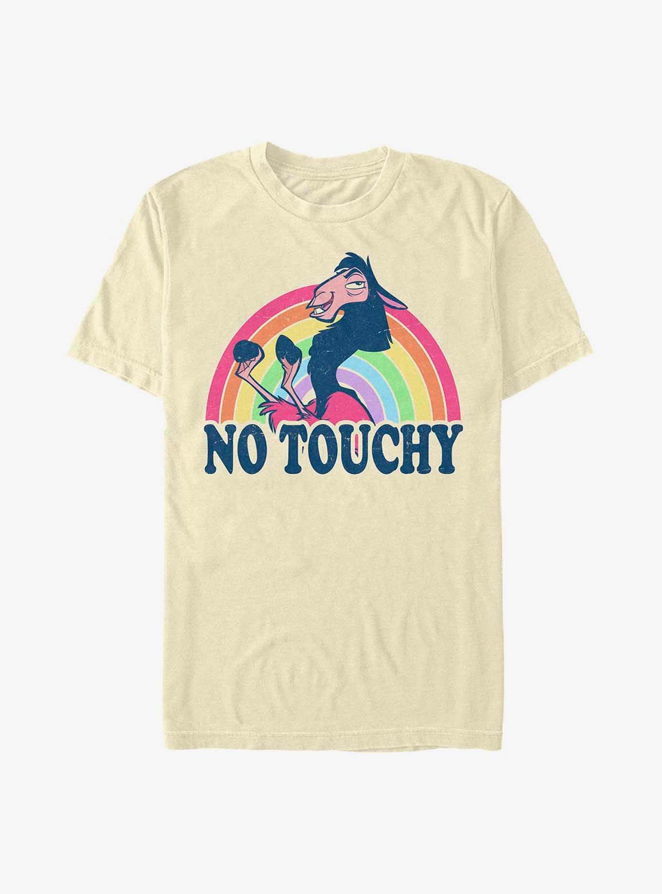 Disney The Emperor's New Groove Rainbow Kuzco No Touchy T-Shirt, NATURAL, hi-res