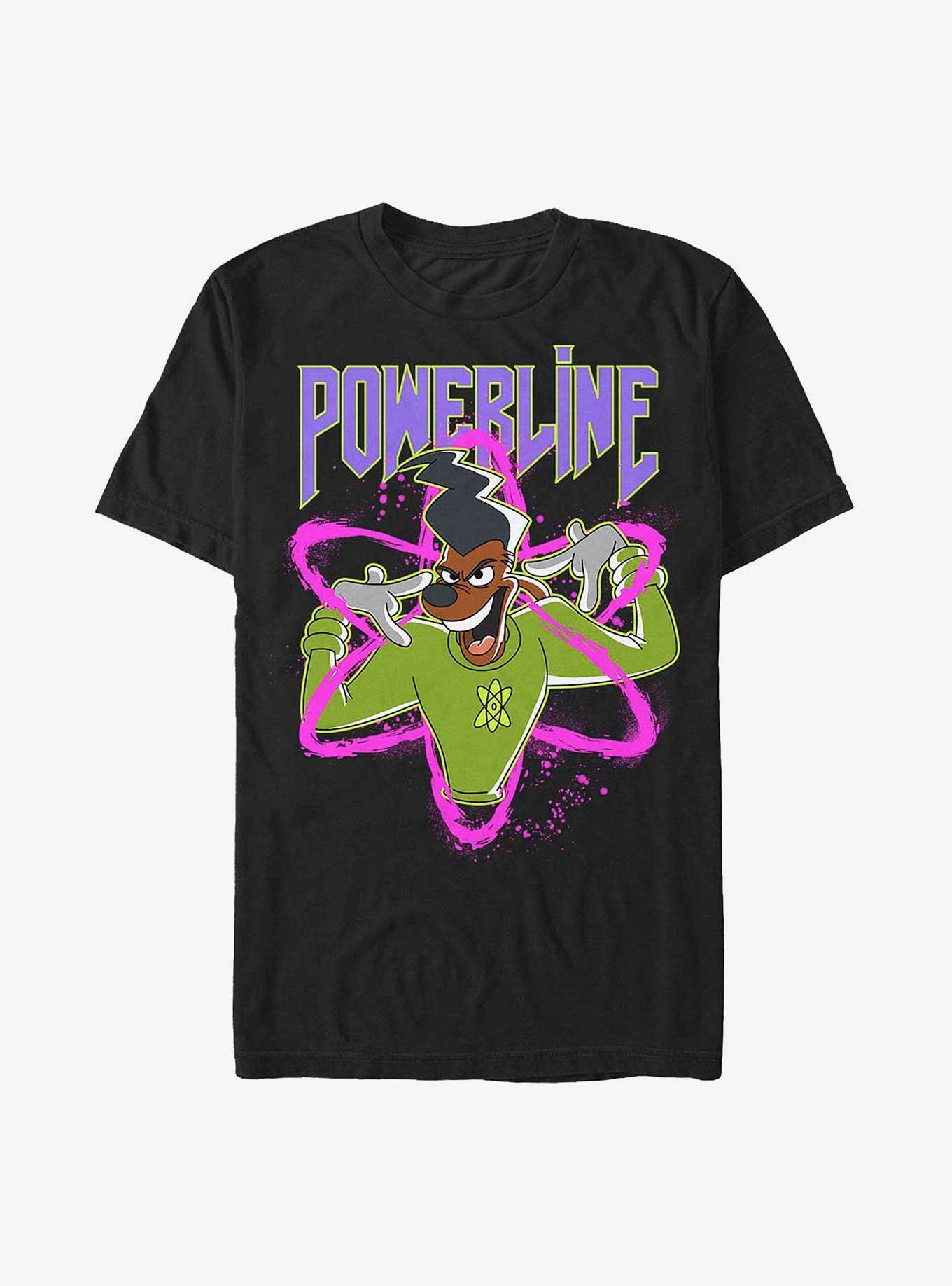 Disney Goofy I Have Power T-Shirt, BLACK, hi-res