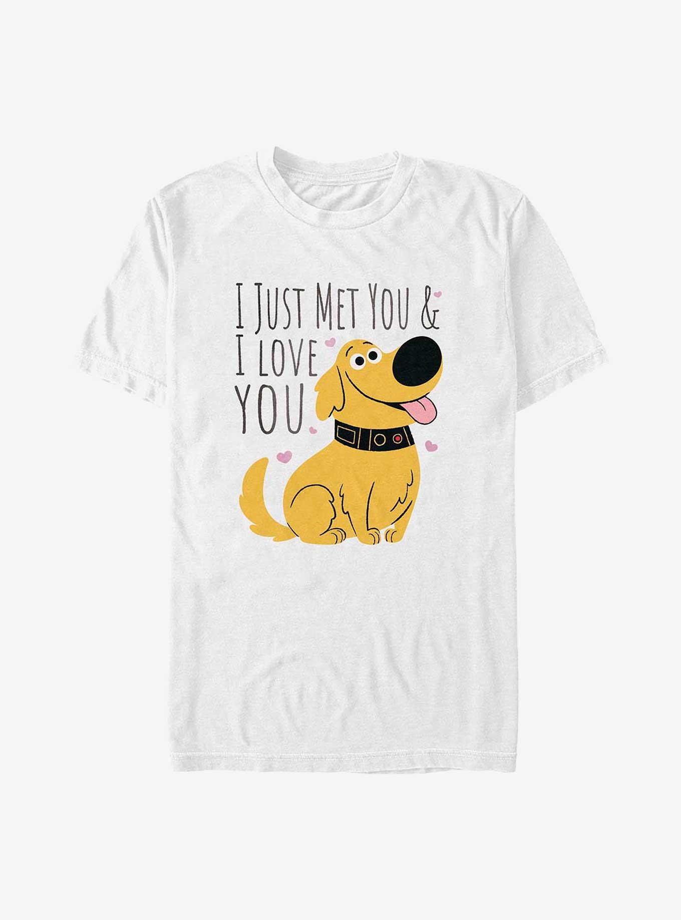Disney Pixar Up Dog Love T-Shirt, WHITE, hi-res