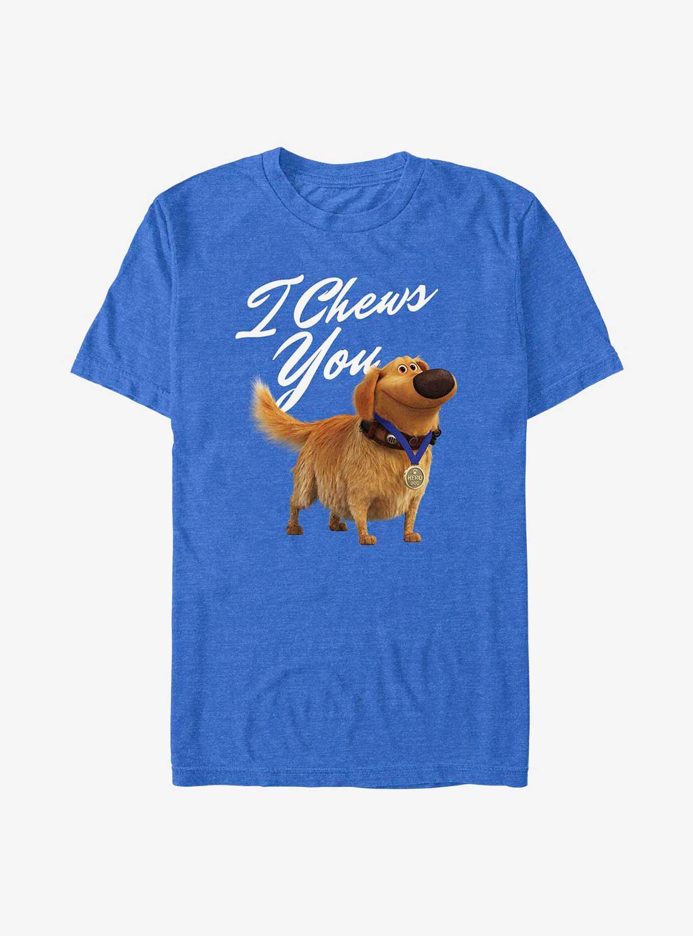 Disney Pixar Up Dug I Chews You T-Shirt, ROY HTR, hi-res