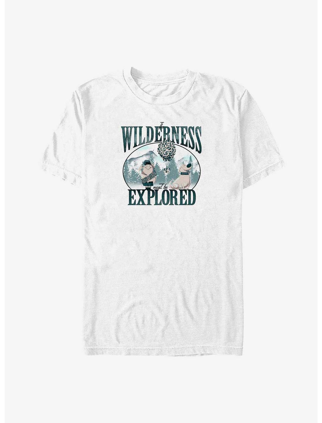 Disney Pixar Up Russell and Dug Wilderness Explored T-Shirt, WHITE, hi-res