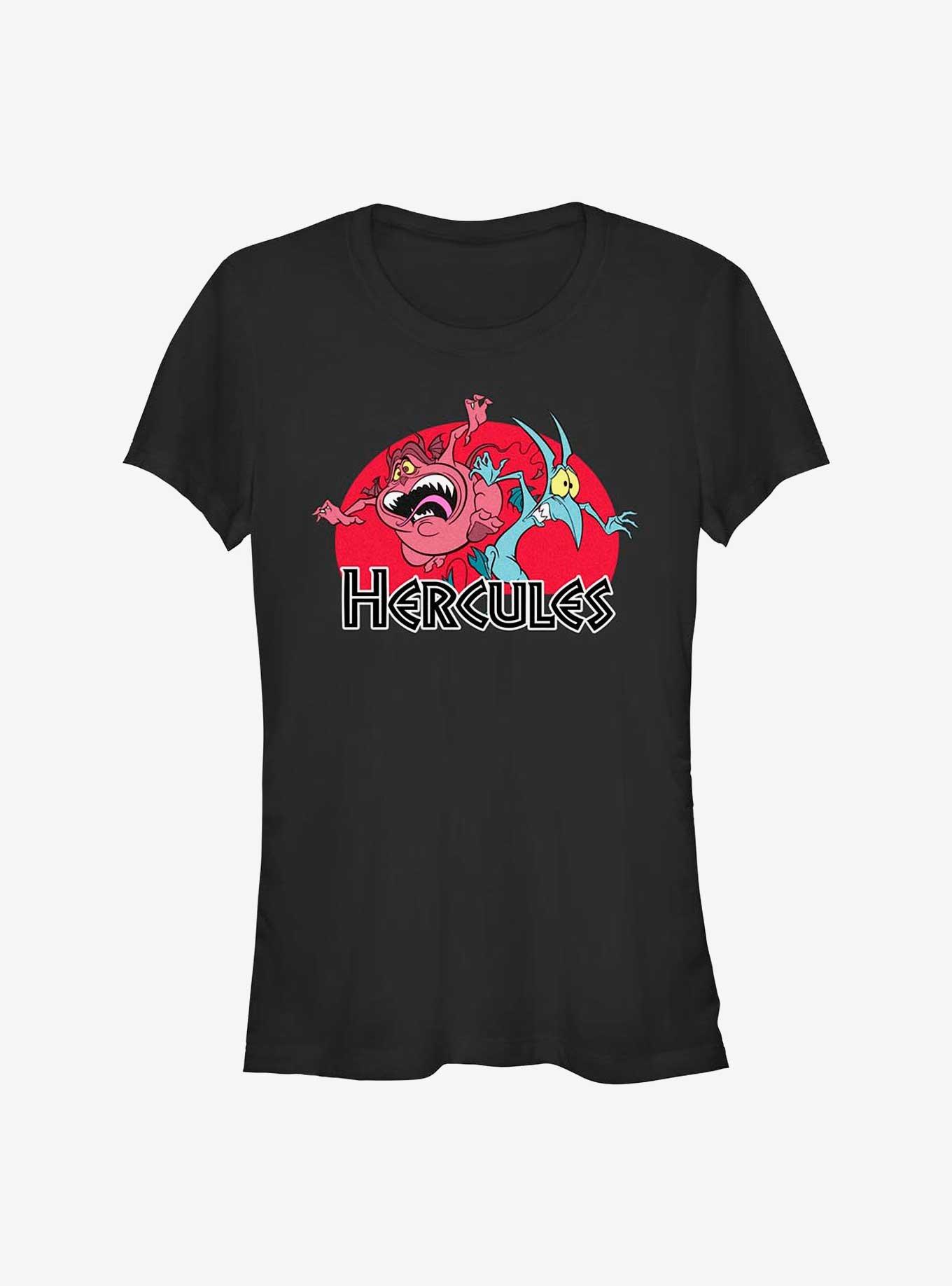 Disney Hercules Pain and Panic Girls T-Shirt, BLACK, hi-res
