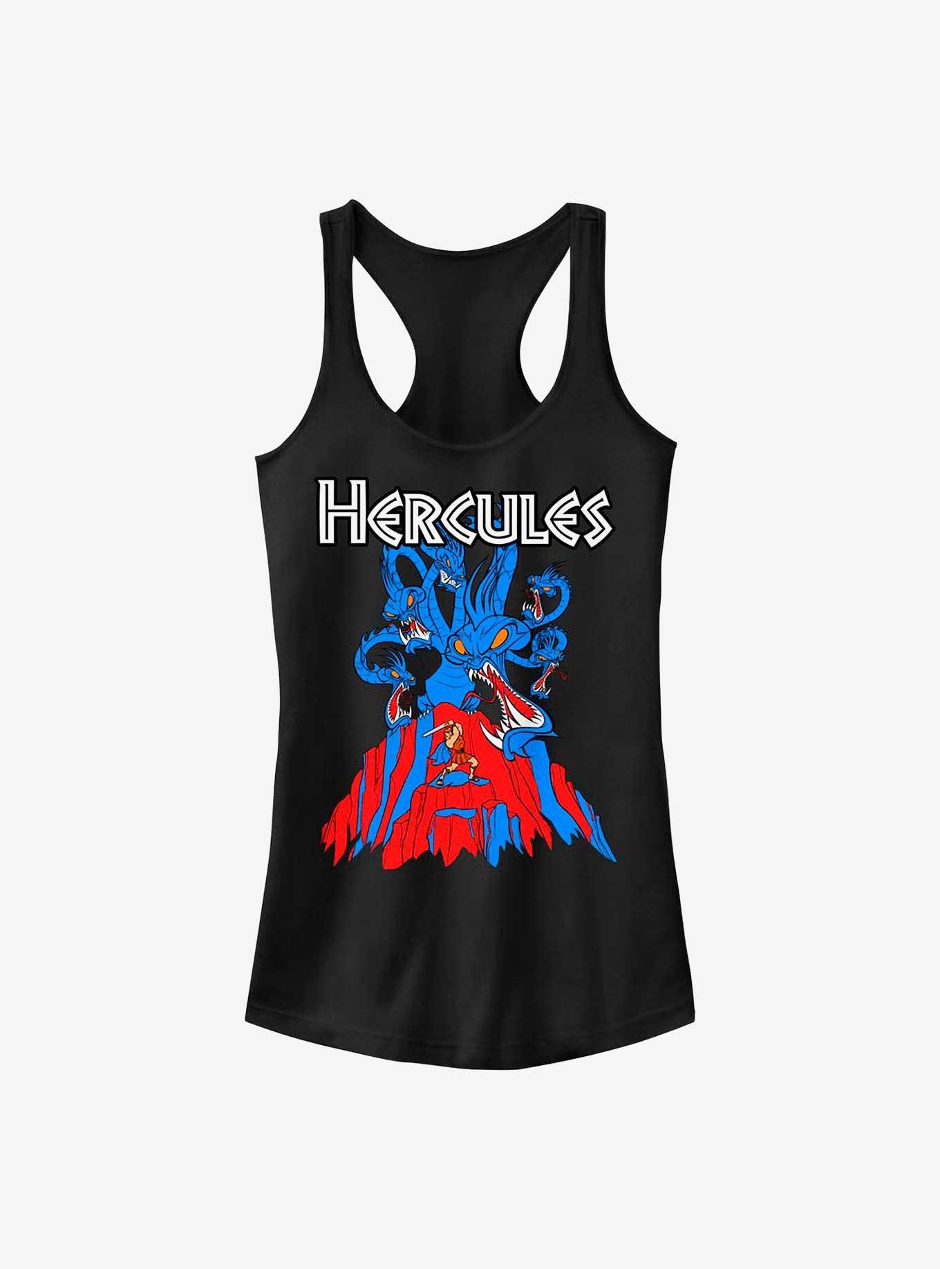 Disney Hercules Defeat The Beast Girls Tank, BLACK, hi-res