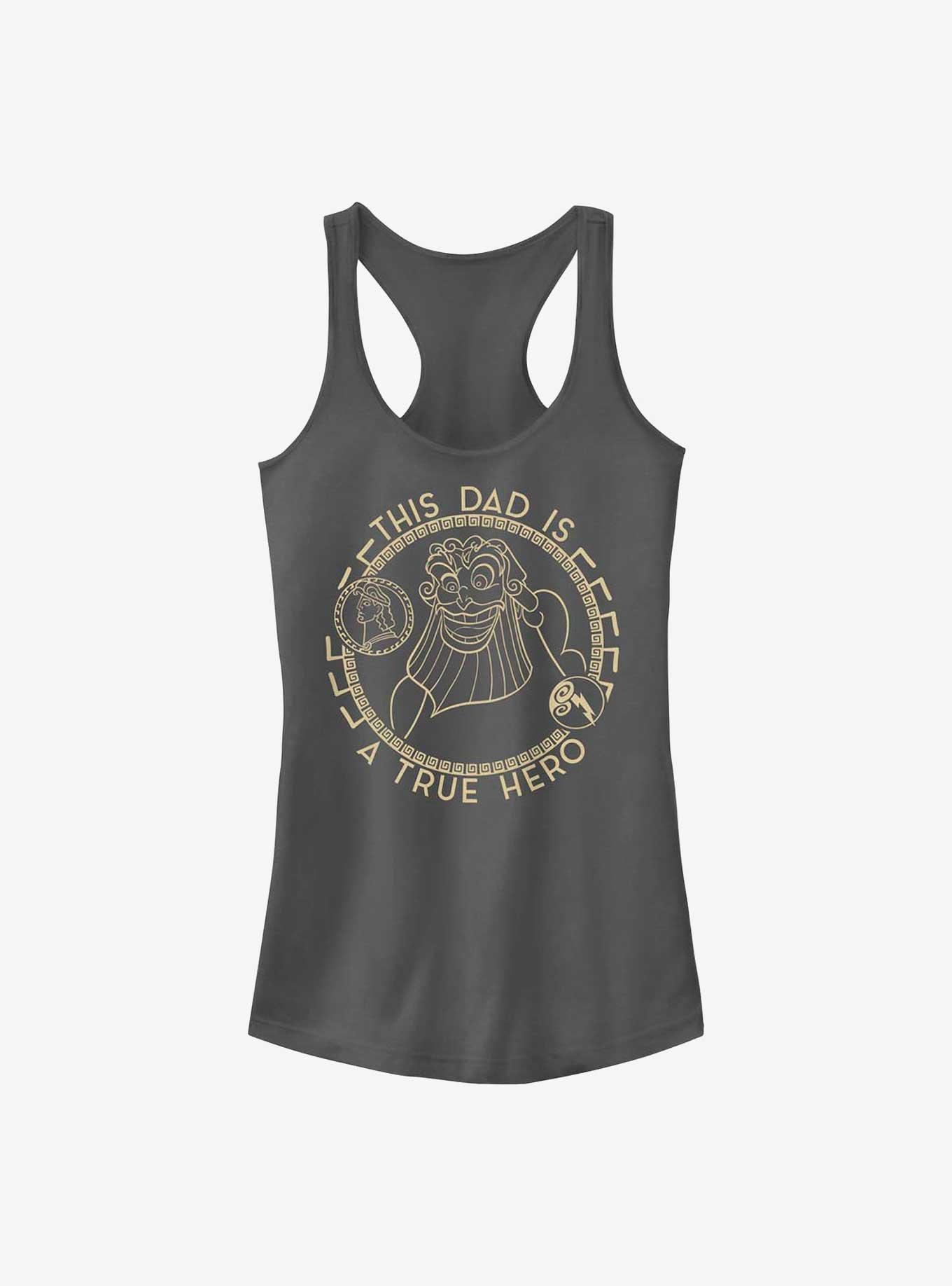 Disney Hercules True Hero Dad Zeus Girls Tank, CHARCOAL, hi-res