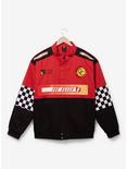 DC Comics The Flash Racing Jacket - BoxLunch Exclusive, RED, hi-res