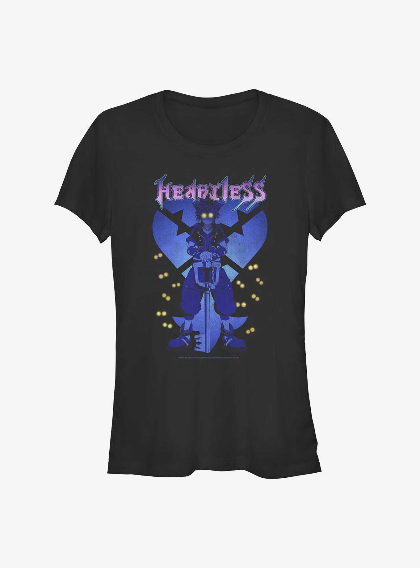 Kingdom Hearts Heartless Girls T-Shirt, BLACK, hi-res