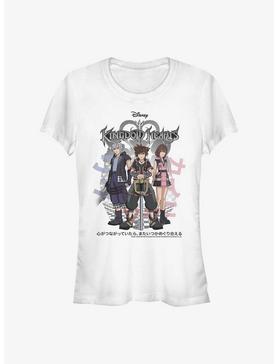Kingdom Hearts Riku, Sora, and Kairi Group Girls T-Shirt, , hi-res
