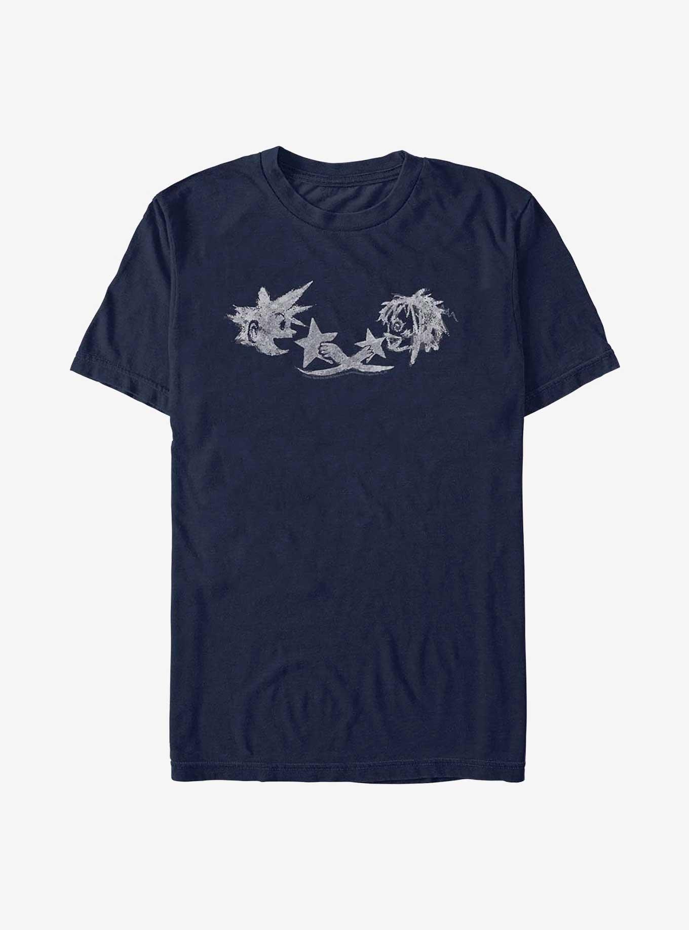 Kingdom Hearts Cave Drawing T-Shirt, NAVY, hi-res