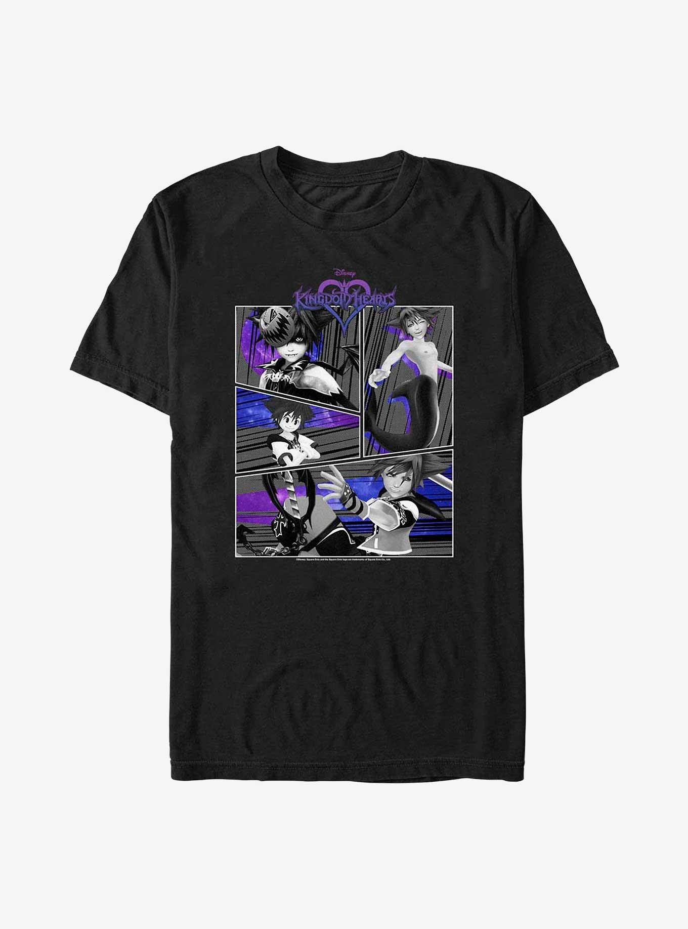Kingdom Hearts Sora Comic Panel T-Shirt, , hi-res