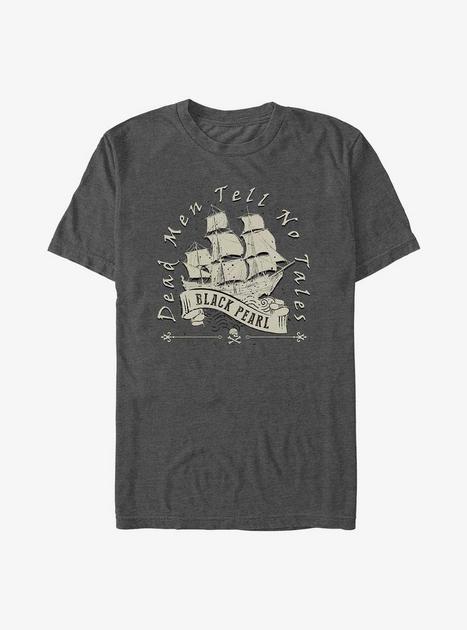 Disney Pirates of the Caribbean Black Pearl T-Shirt - GREY | Hot Topic