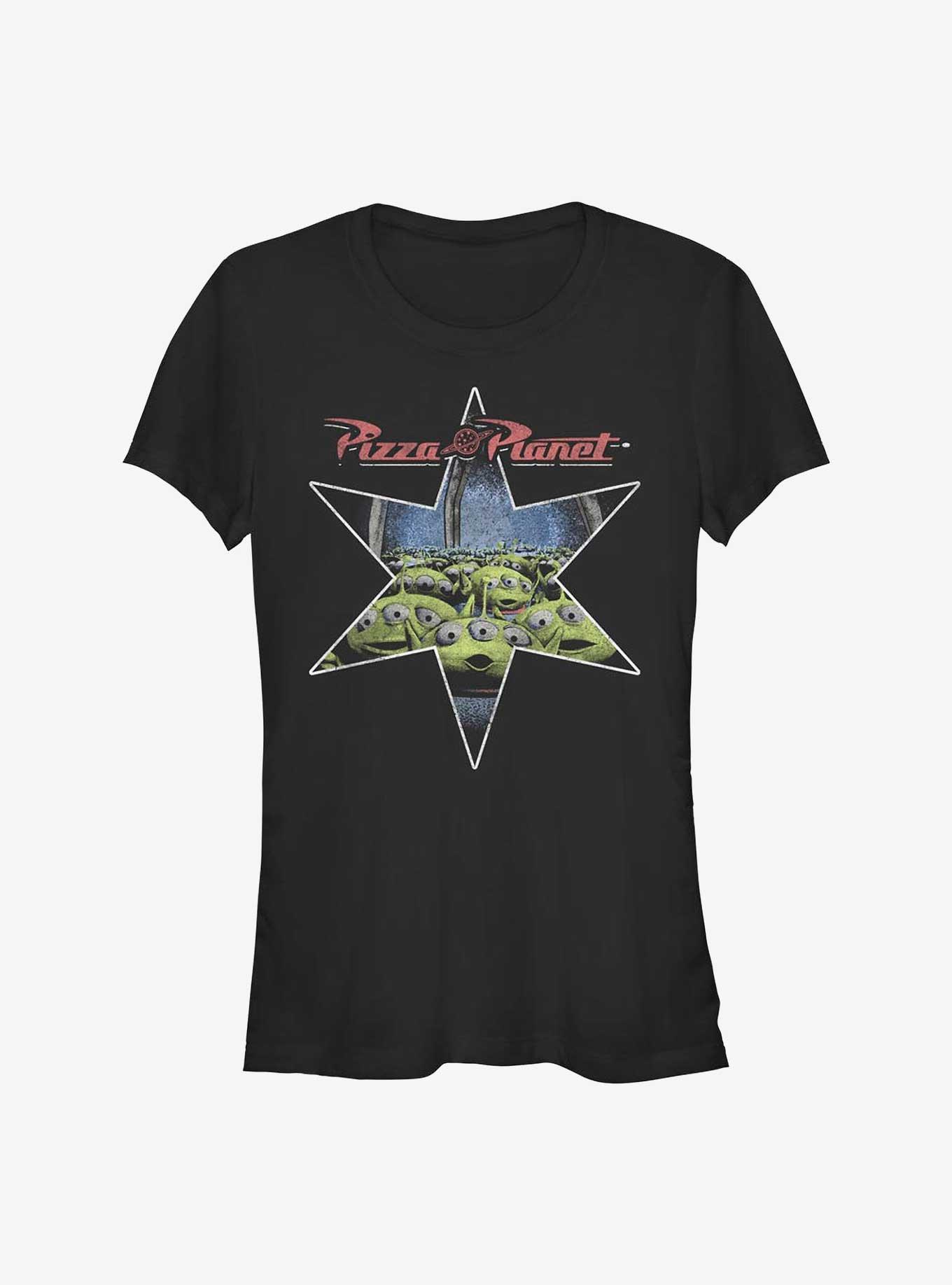 Disney Pixar Toy Story Pizza Planet Alien Star Girls T-Shirt