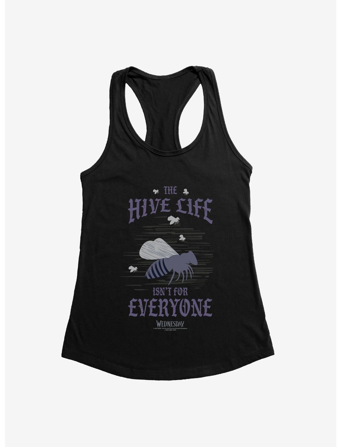 Wednesday The Hive Life Isn't For Everyone Womens Tank Top, BLACK, hi-res
