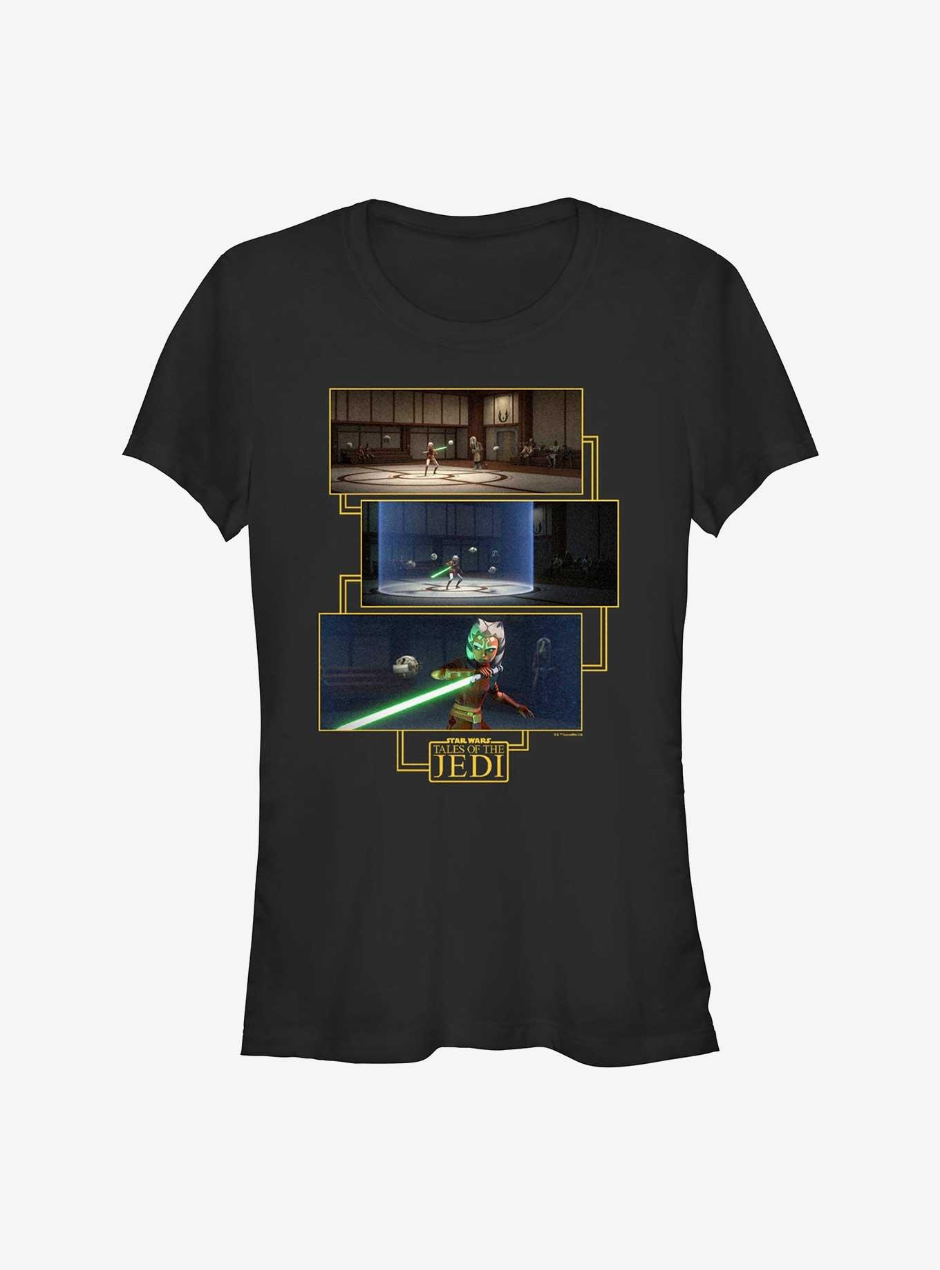 Star Wars: Tales of the Jedi Ashoka Panels Girls T-Shirt