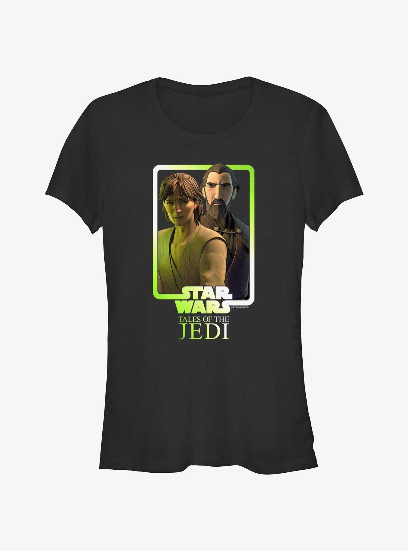 Star Wars: Tales of the Jedi Master and Apprentice Count Dooku and Qui-Gon Jinn Girls T-Shirt, , hi-res