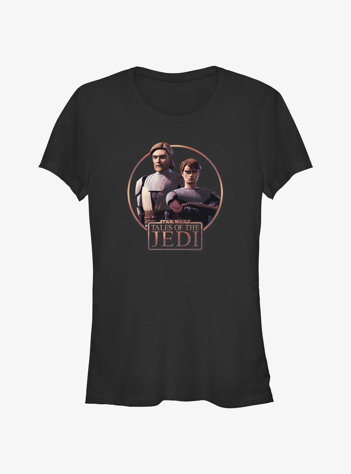 Star Wars: Tales of the Jedi Obi-Wan Kenobi and Anakin Skywalker Girls T-Shirt, , hi-res
