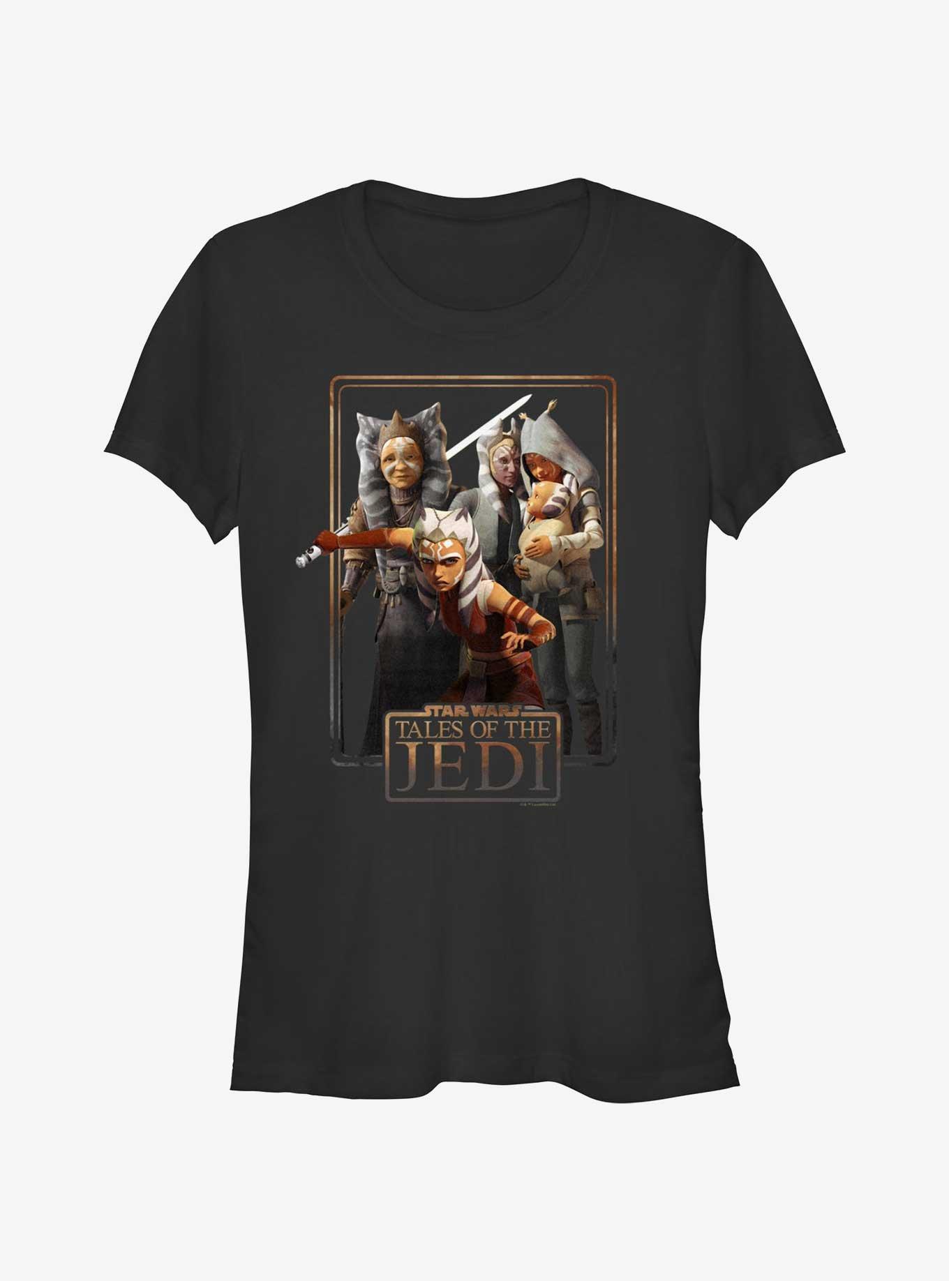 Star Wars: Tales of the Jedi Togruta Family Poster Girls T-Shirt, , hi-res