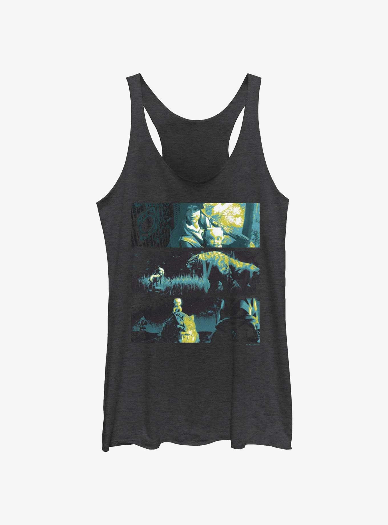 Star Wars: Tales of the Jedi Ahsoka Beast Tamer Girls Tank, BLK HTR, hi-res