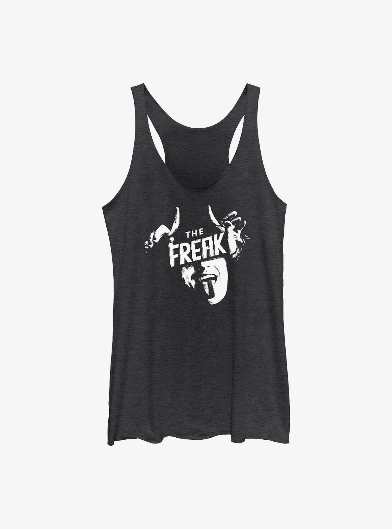 Stranger Things Eddie Munson The Freak Girls Tank, BLK HTR, hi-res