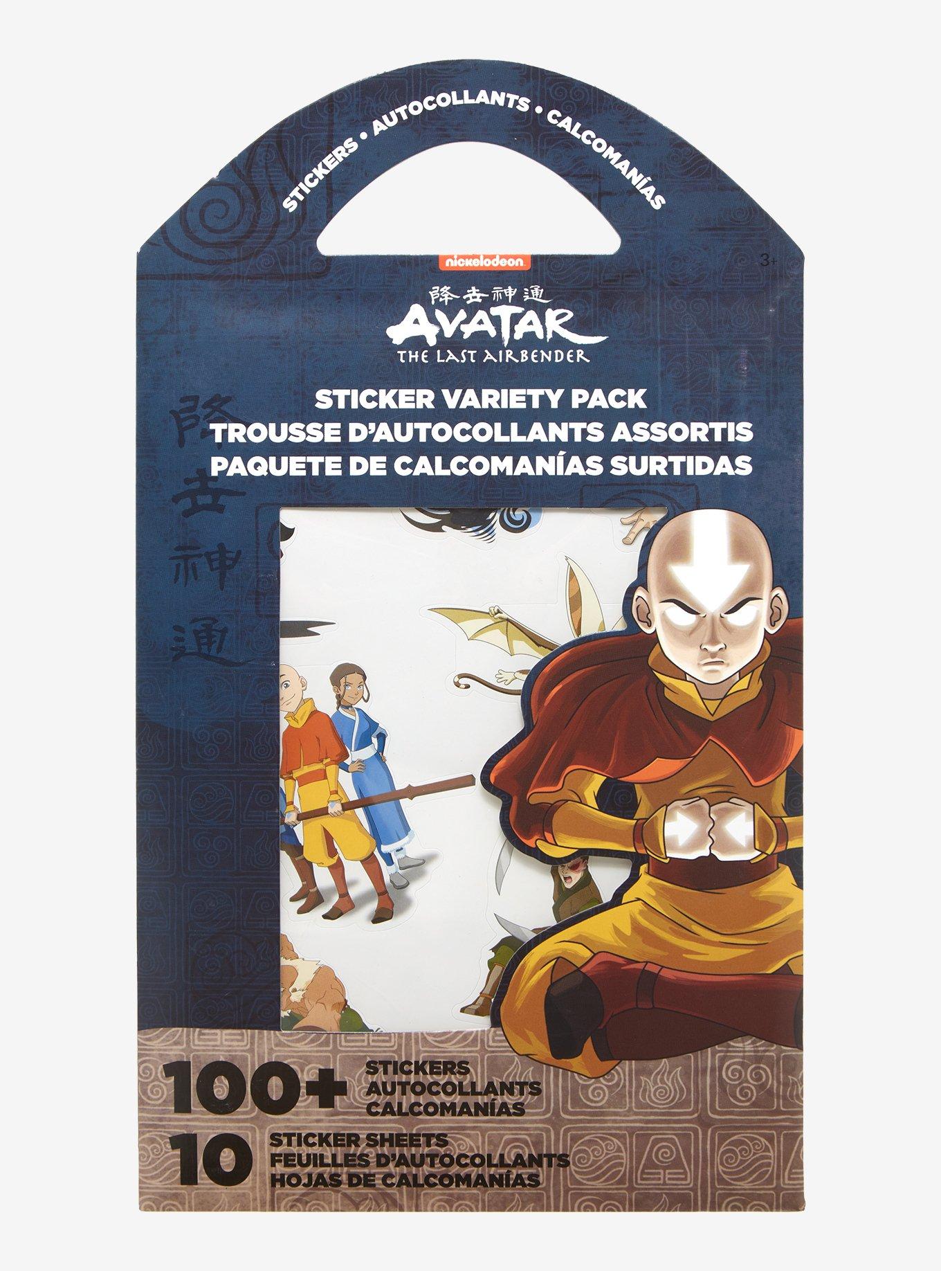 Avatar the Last Airbender Vinyl Sticker Sheet