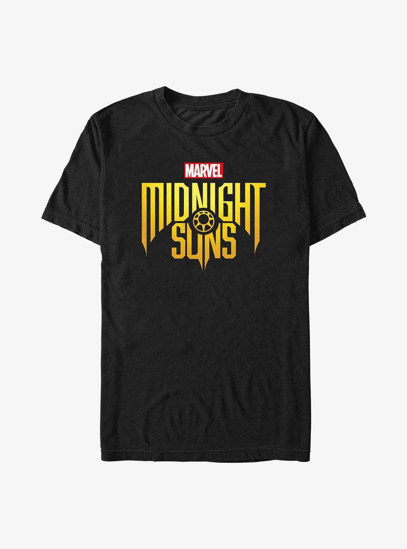 Marvel Midnight Suns Logo T-Shirt, BLACK, hi-res
