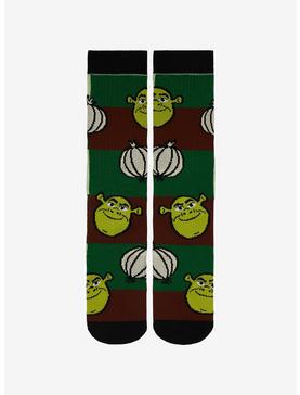 Shrek Patchwork Icons Crew Socks, , hi-res