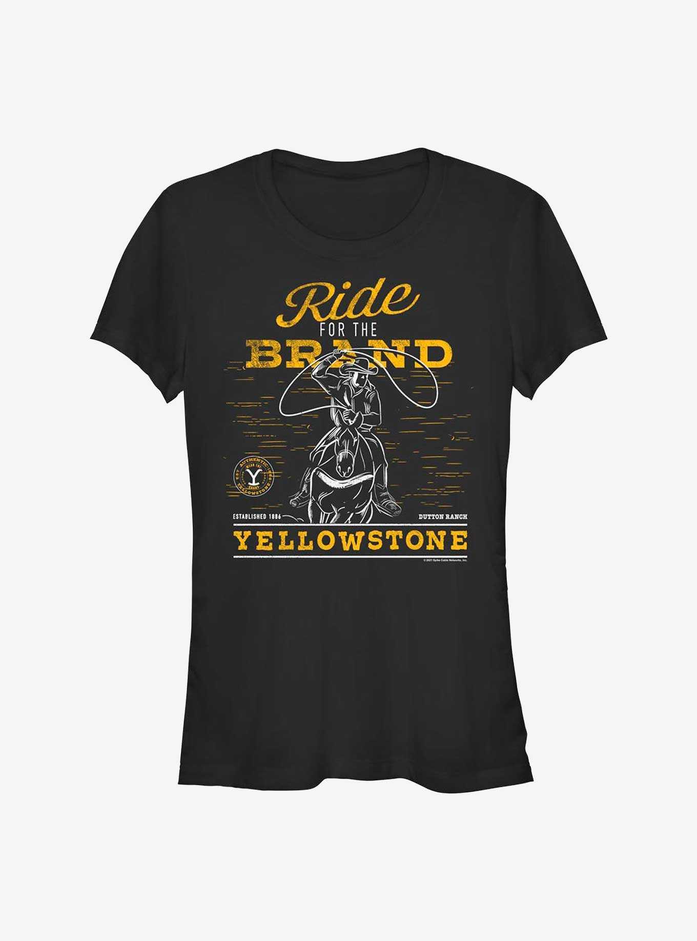 Yellowstone Ride For The Brand Girls T-Shirt, , hi-res