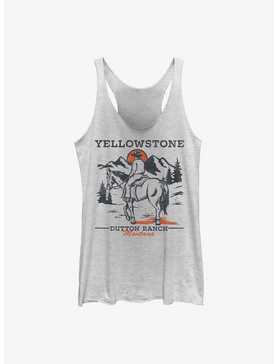 Yellowstone Lone Cowboy Girls Tank, , hi-res