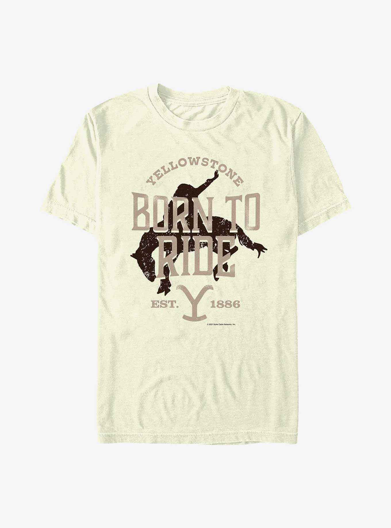 Yellowstone Born To Ride T-Shirt, , hi-res