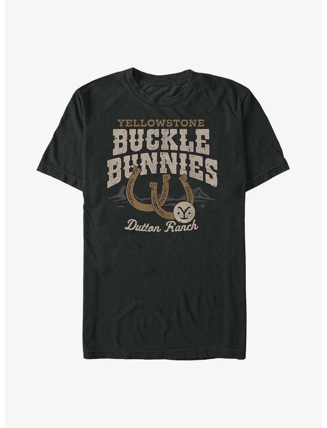 Yellowstone Buckle Bunnies T-Shirt, BLACK, hi-res