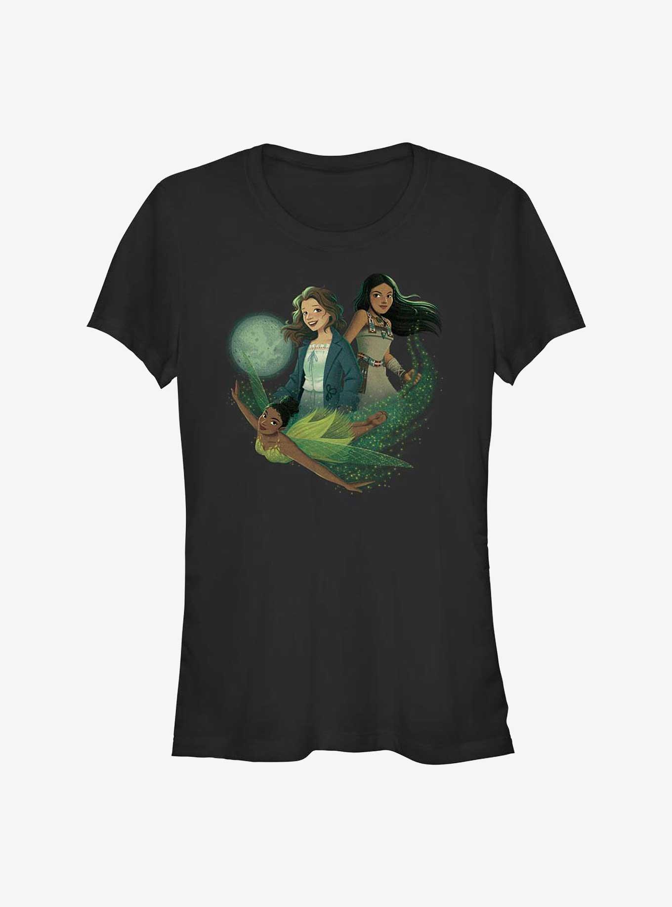 Disney Peter Pan & Wendy Tinker Bell, Wendy, & Tiger Lily Girls T-Shirt, , hi-res