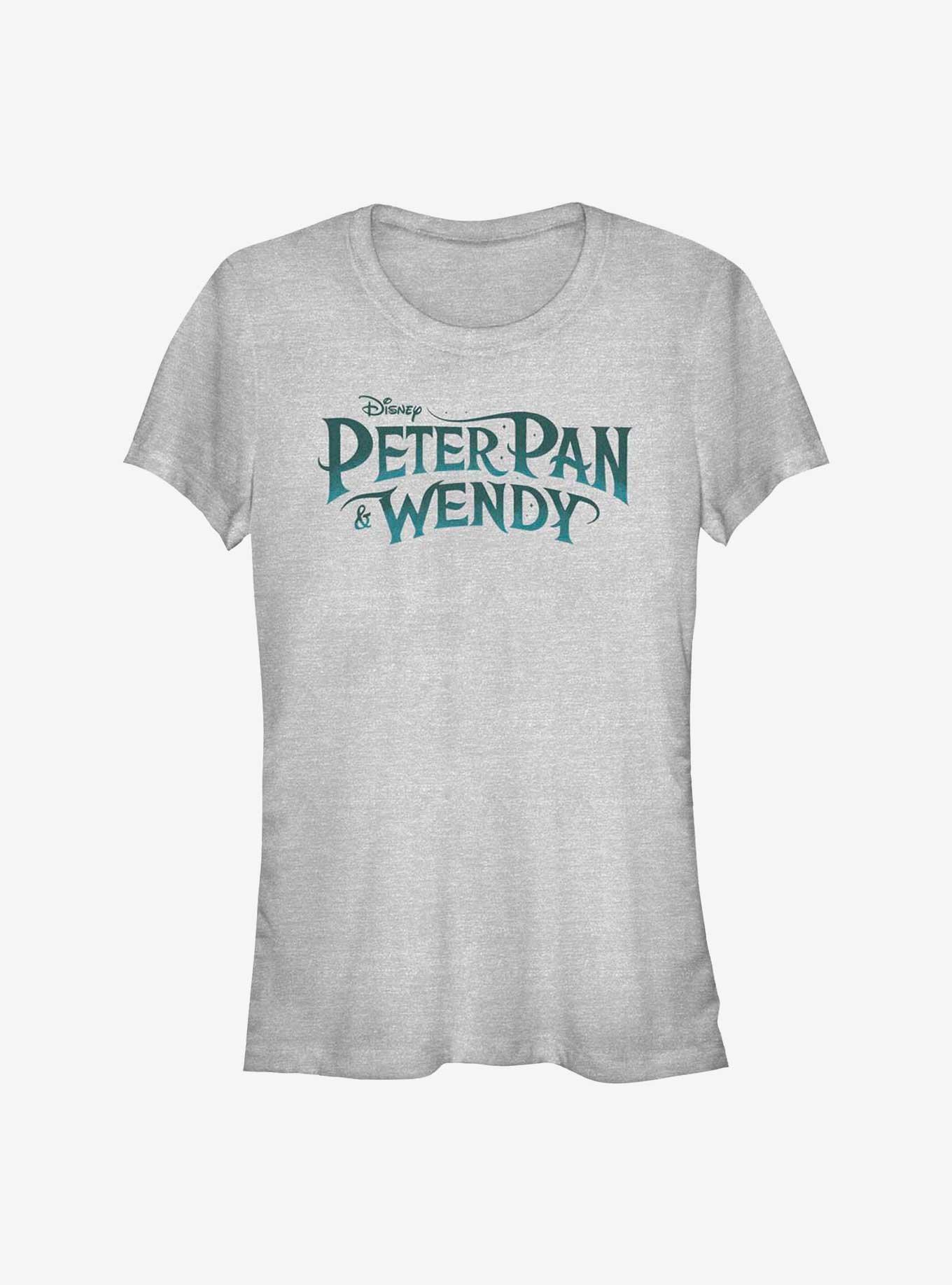 Disney Peter Pan & Wendy Movie Logo Girls T-Shirt, ATH HTR, hi-res