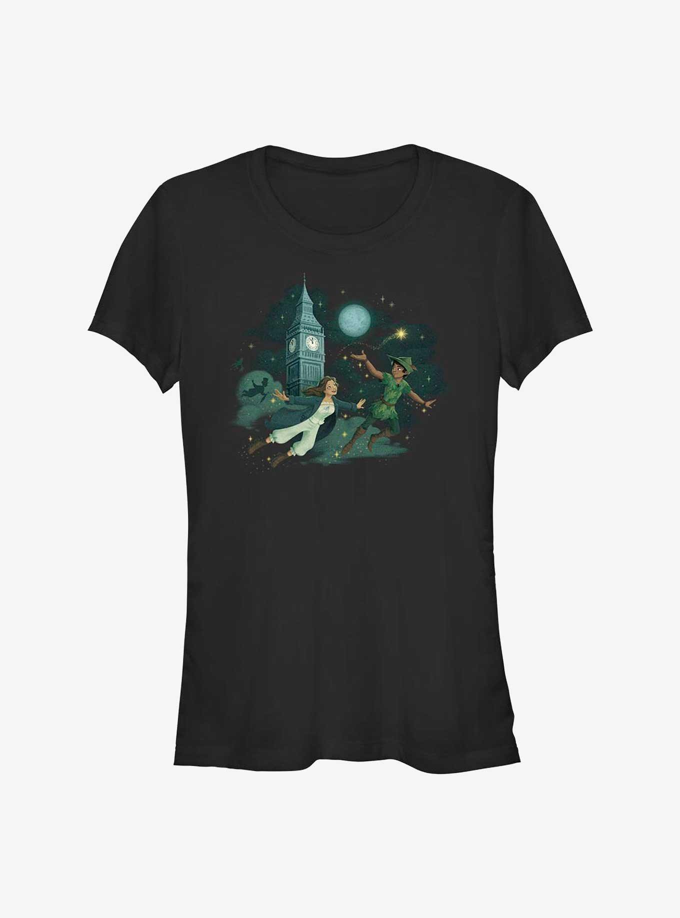 Disney Peter Pan & Wendy Soaring Through London Girls T-Shirt, , hi-res