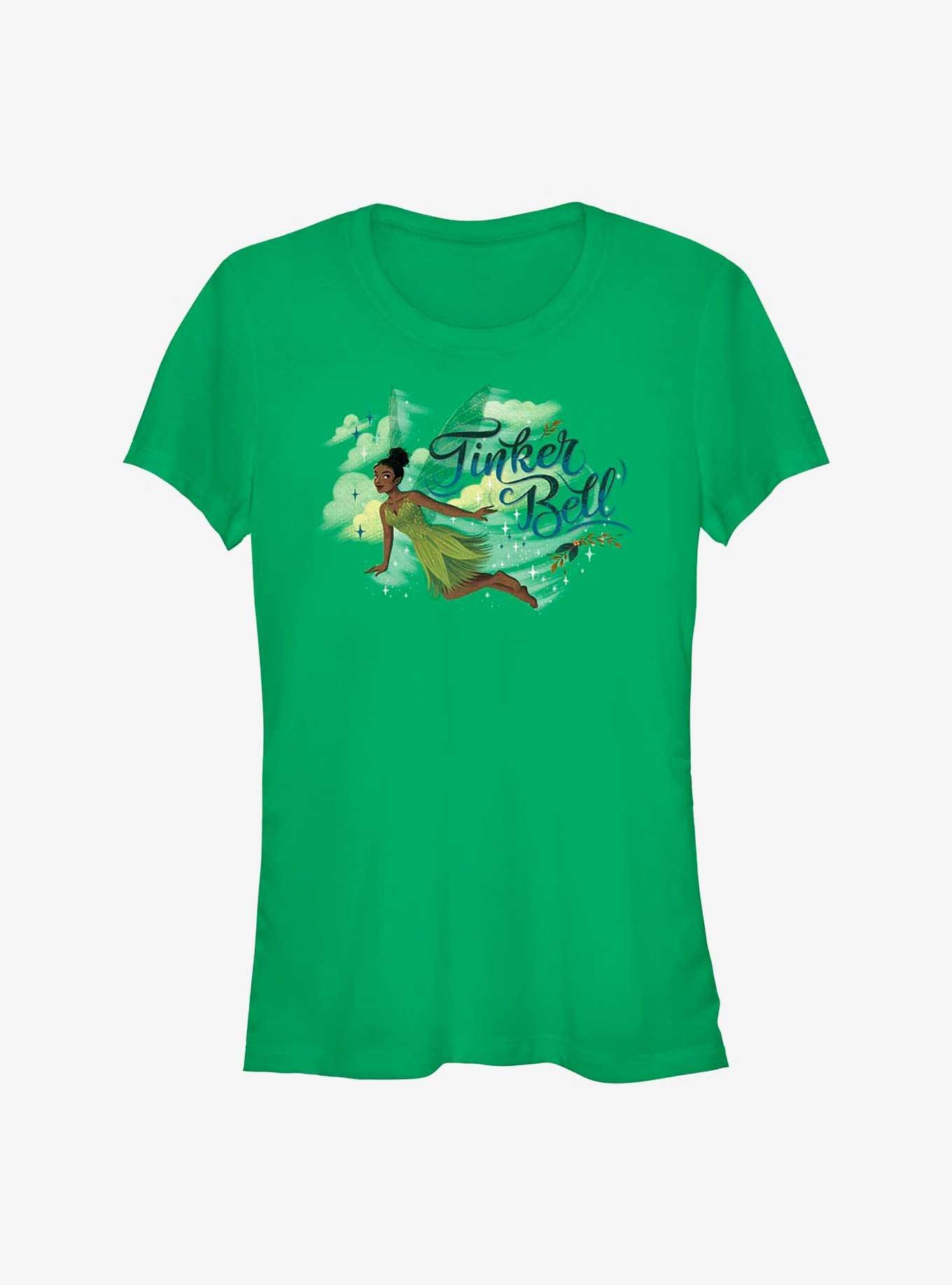 Disney Peter Pan & Wendy Tinker Bell Portrait Girls T-Shirt, KELLY, hi-res