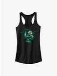 Disney Peter Pan & Wendy Thoughts of Neverland Silhouette Girls Tank, BLACK, hi-res