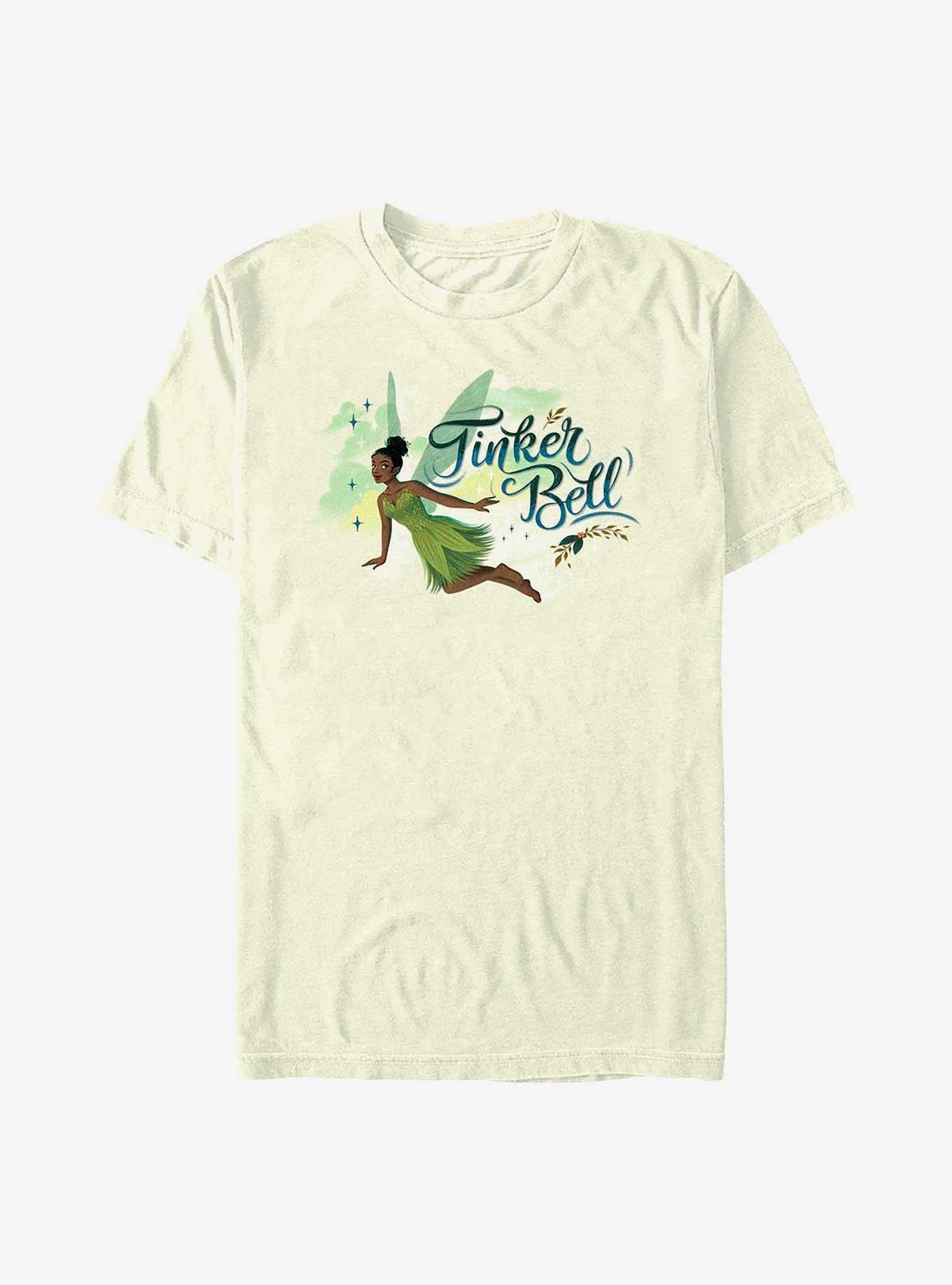 Disney Peter Pan & Wendy Tinker Bell Portrait T-Shirt, NATURAL, hi-res