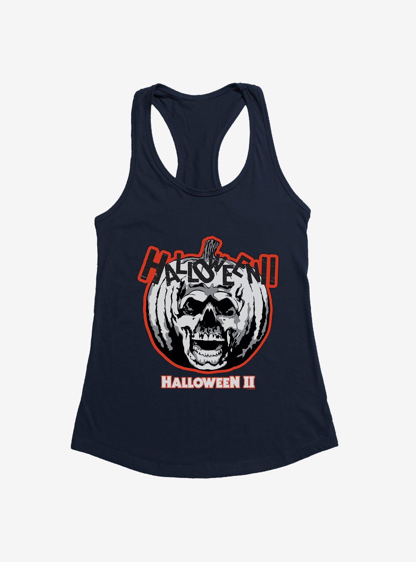 Halloween II Pumpkin Skull Girls Tank, , hi-res