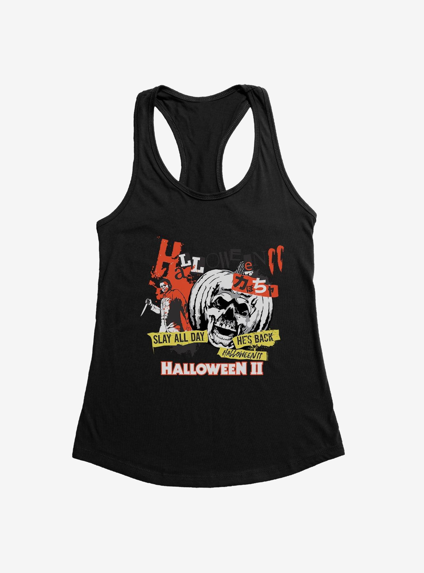 Halloween II Slay All Day Girls Tank, BLACK, hi-res