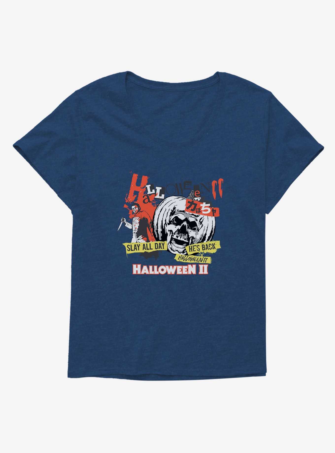 Halloween II Slay All Day Girls T-Shirt Plus Size, , hi-res