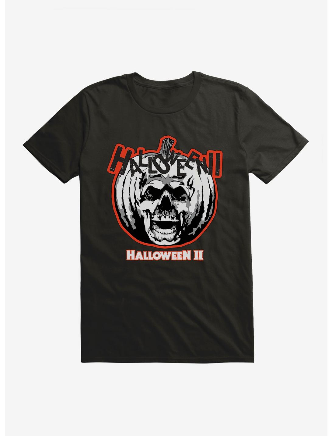Halloween II Pumpkin Skull T-Shirt, , hi-res