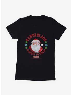 Santa Claus Is Comin' To Town! Santa Claus Womens T-Shirt, , hi-res
