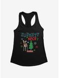 Santa Claus Is Comin' To Town! Naughty Or Nice? Womens Tank Top, , hi-res