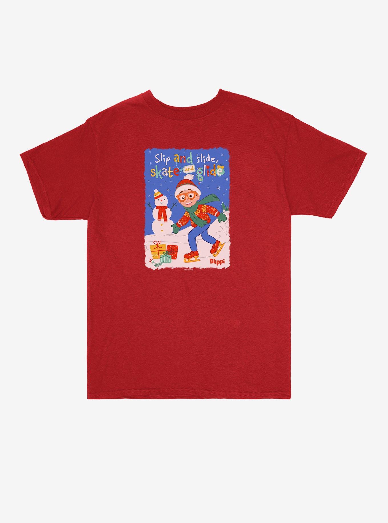 Blippi Skate And Glide Youth T-Shirt, , hi-res