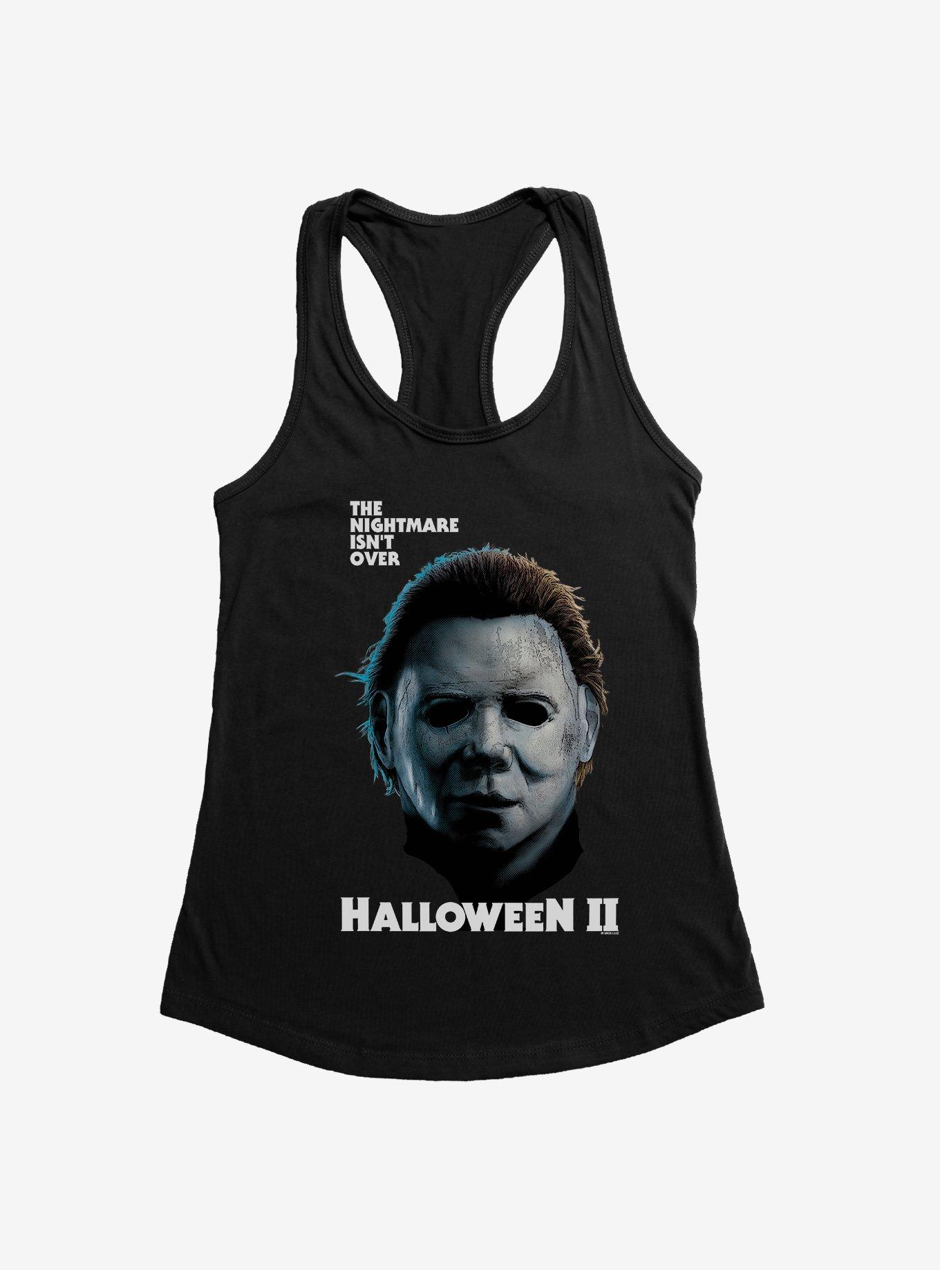 Halloween II The Nightmare Isn't Over Girls Tank, BLACK, hi-res