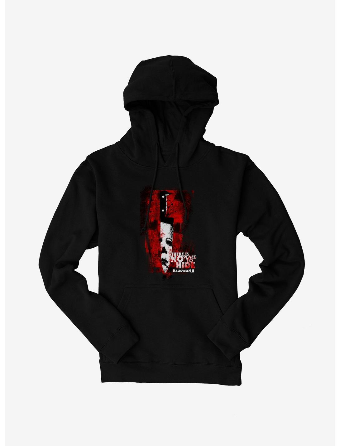 Halloween II There Is No Place To Hide Hoodie, BLACK, hi-res