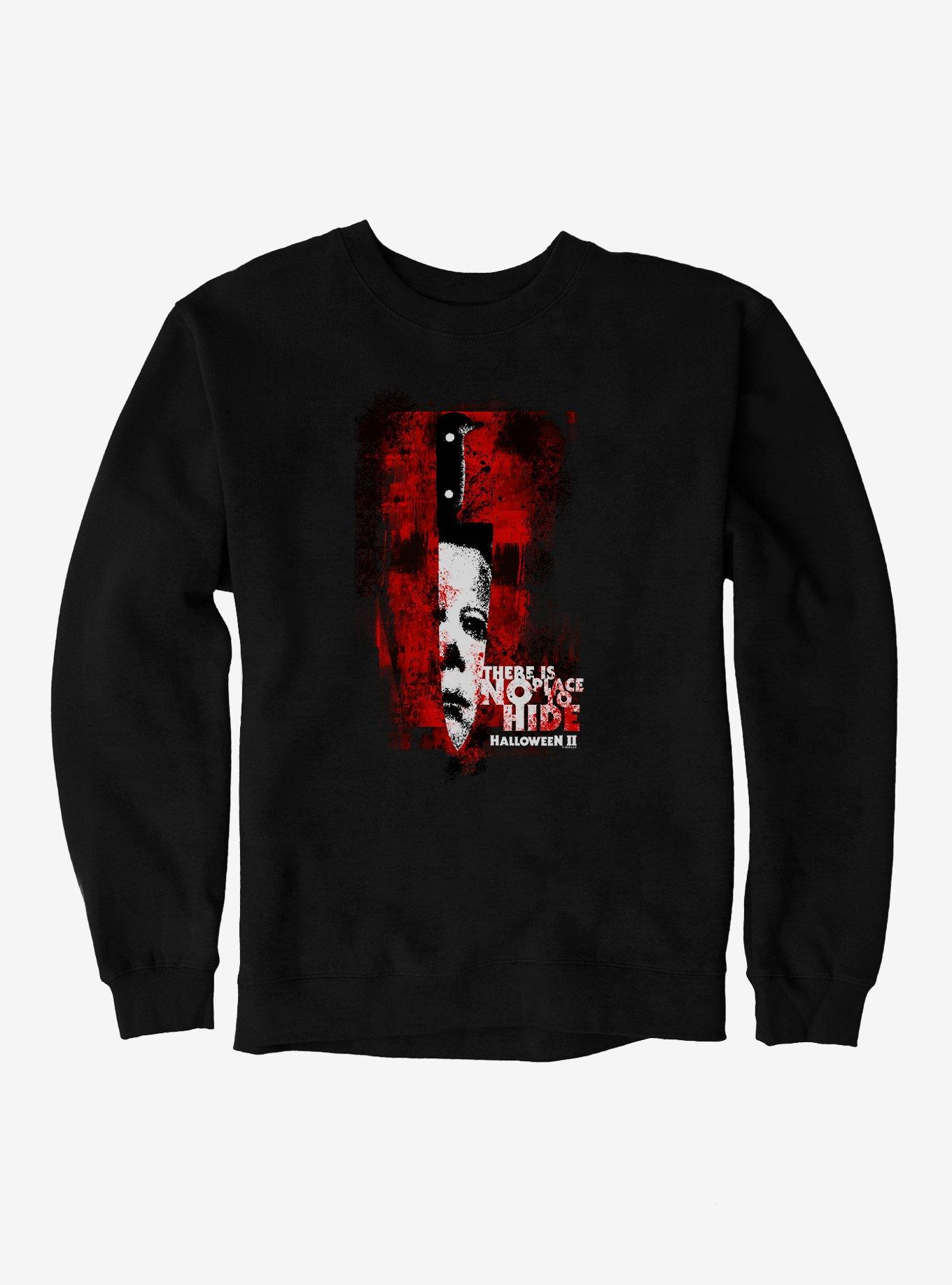 Halloween II There Is No Place To Hide Sweatshirt, , hi-res