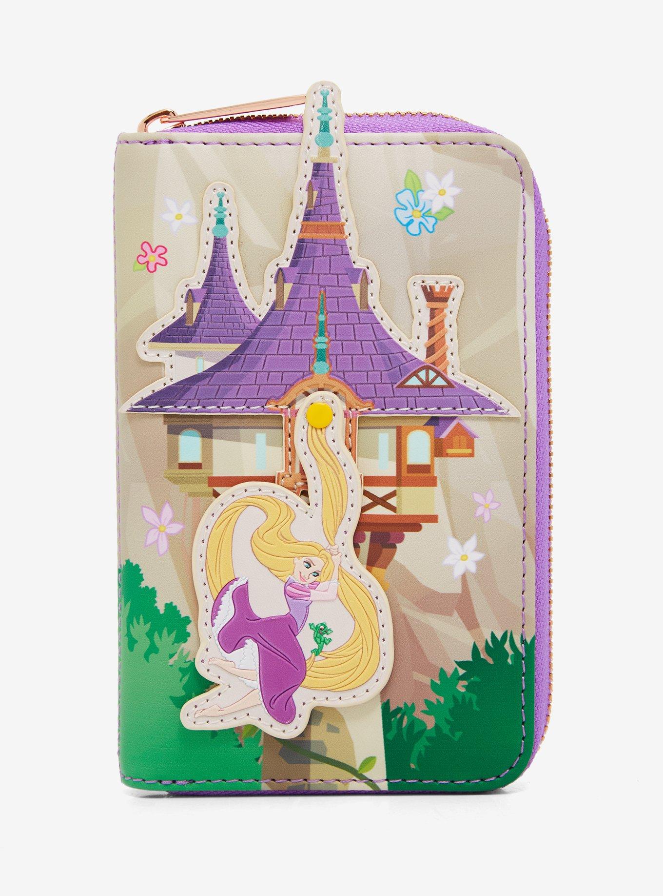 Loungefly Disney Tangled Swinging Small Zip Wallet, , hi-res