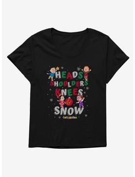 CoCoMelon Heads Shoulders Knees And Snow Womens T-Shirt Plus Size, , hi-res