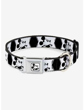 Disney Mickey Mouse Standing Pose Seatbelt Buckle Dog Collar, , hi-res