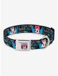 Disney Minnie Mouse Hoody Headphone Poses Seatbelt Buckle Dog Collar, GREY, hi-res